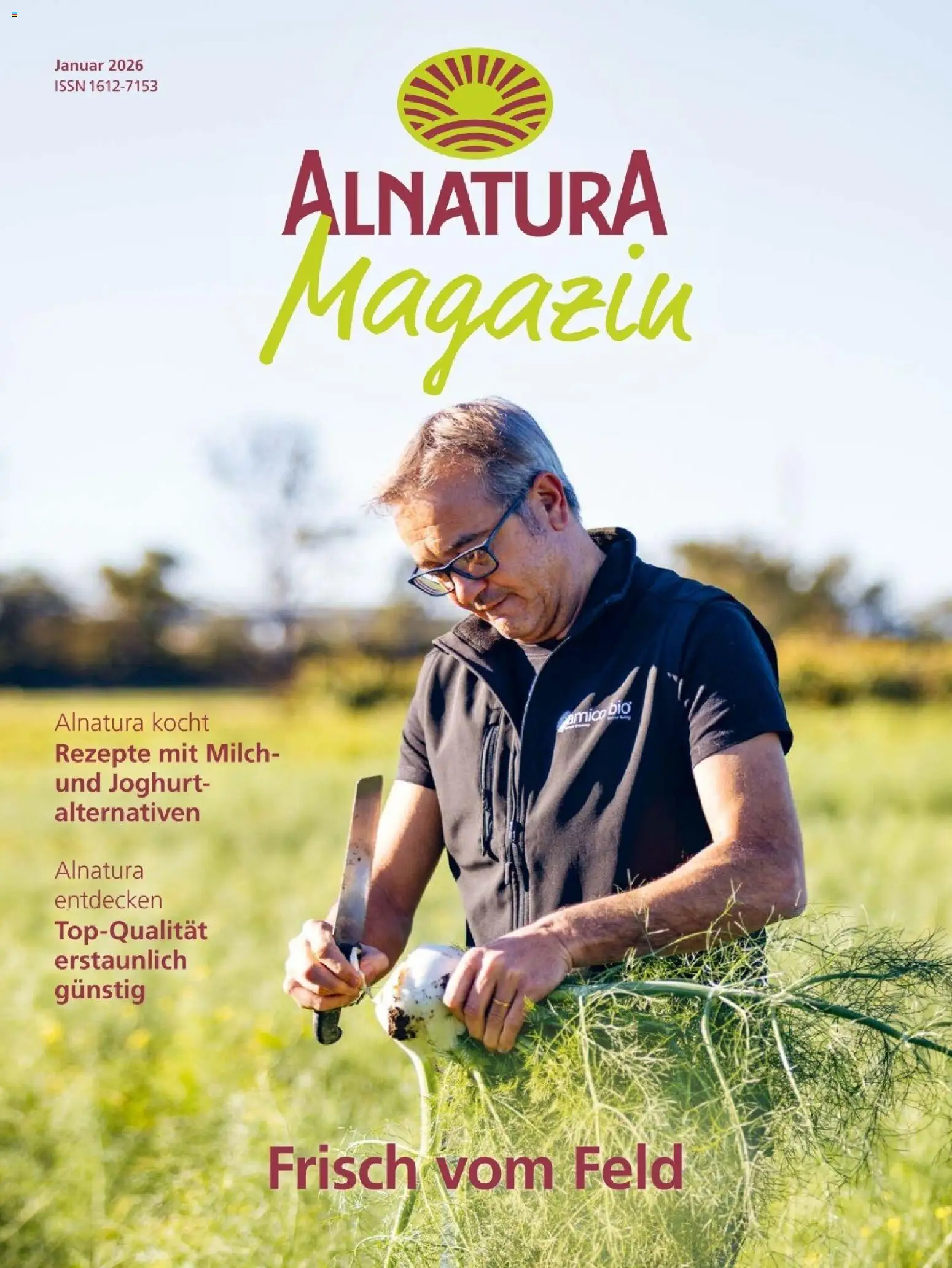 Alnatura Prospekt – gültig ab 01.01.2026 | Seite: 1 | Produkte: Milch, Joghurt