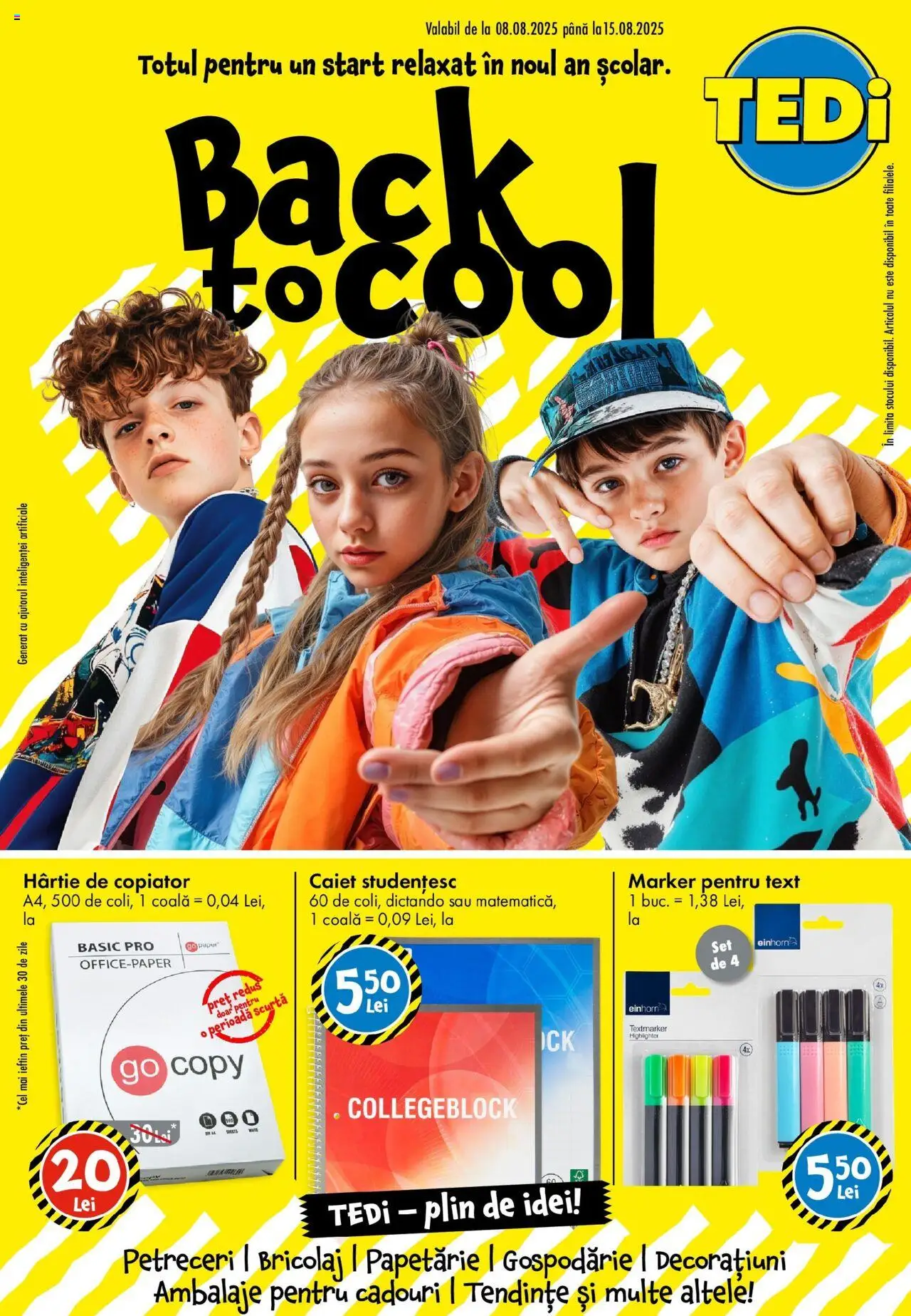 Catalog TEDi – valabil de la 08.08.2025 | Pagină: 1