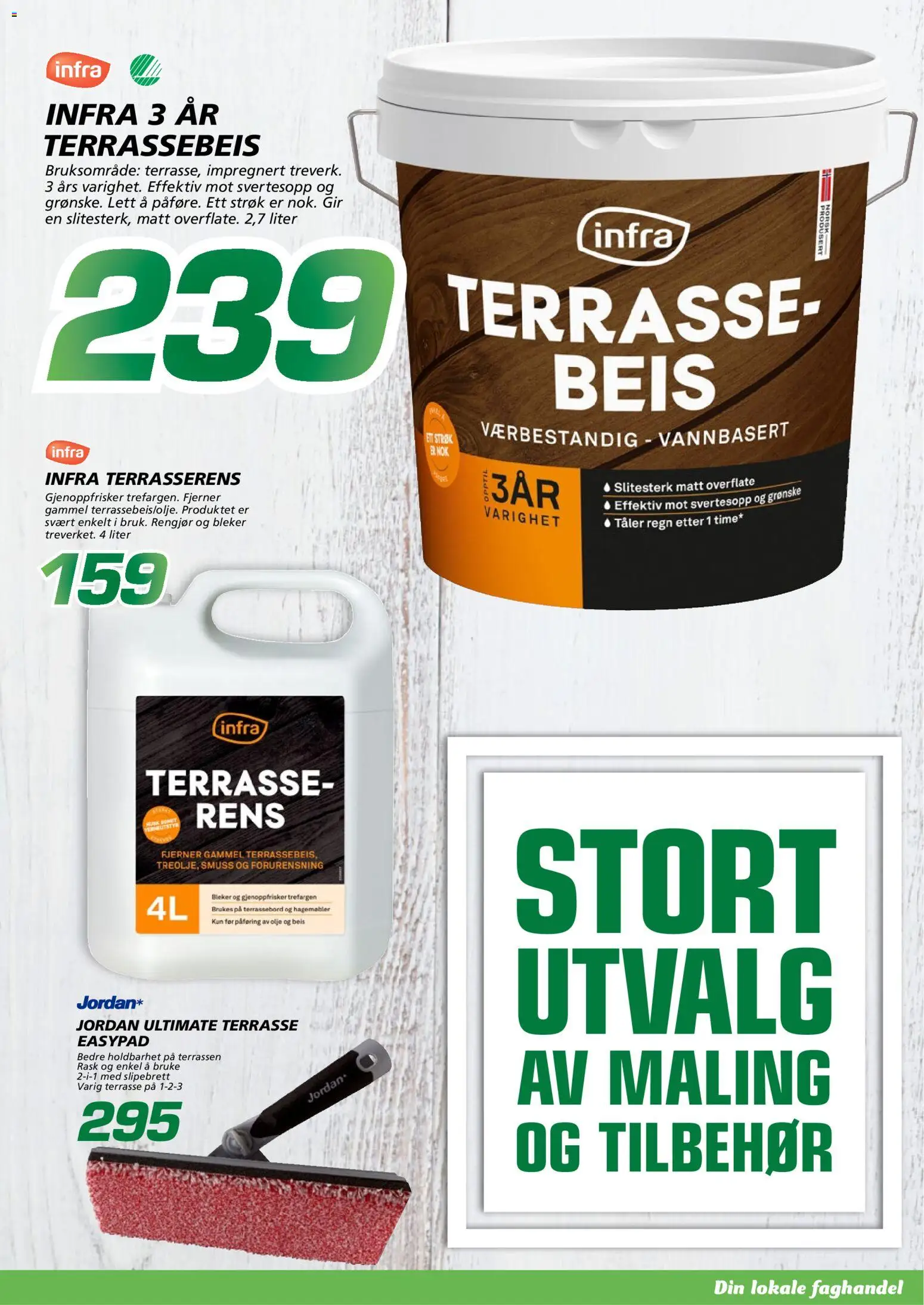 {H1} | Side: 3 | Produkter: Olje, Суміш дитяча, Hagemøbler