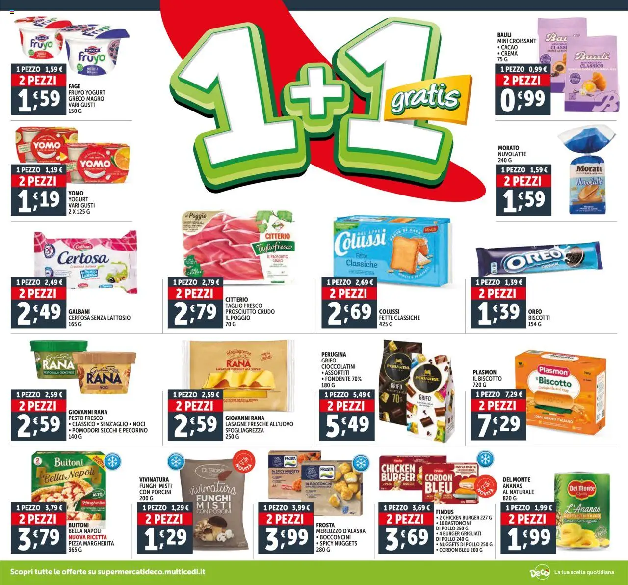 Volantino Decò del 16.10.2025 | Pagina: 2 | Prodotti: Crema, Yogurt, Noci, Pomodori secchi