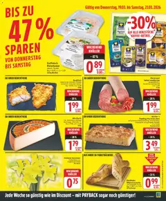 Edeka Prospekt 	 ab 16.03.2026 gültig | Seite: 15 | Produkte: Baguette, Pudding, Bauerngut, Salami