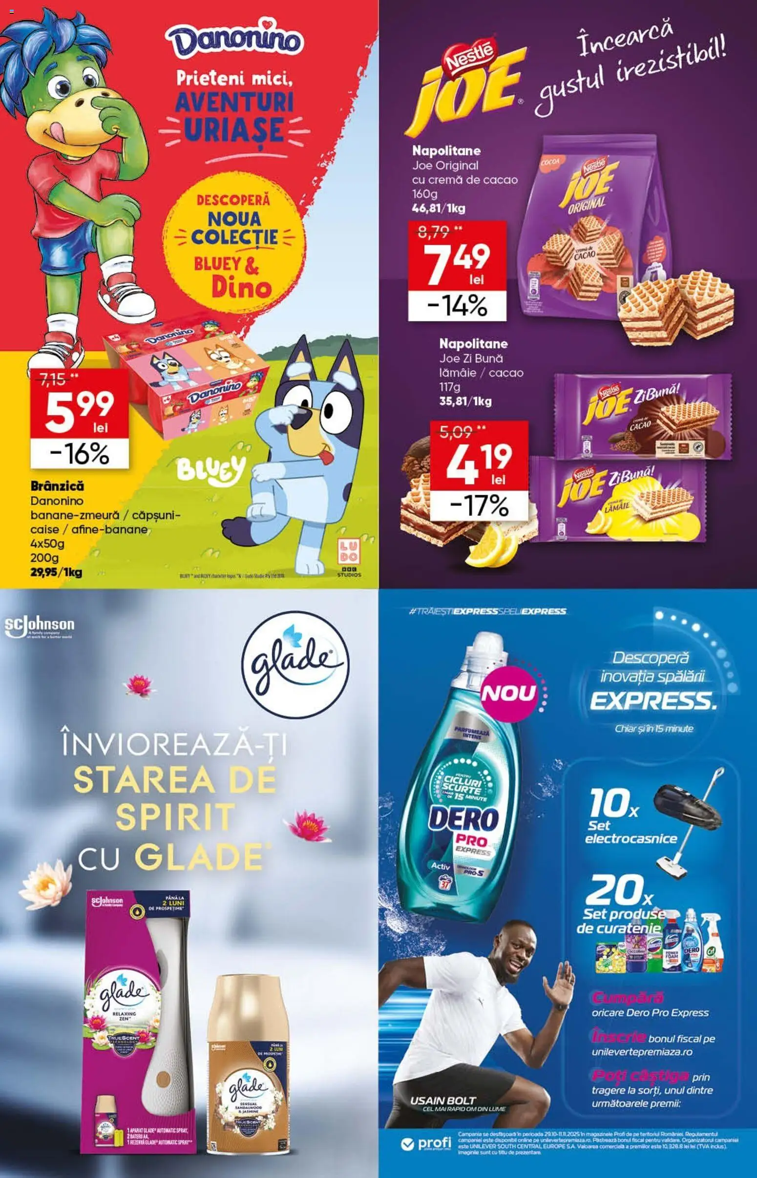 Noul catalog Profi – valabil de la 29.10.2025 | Pagină: 14 | Produse: Napolitane, Cremă, Ahtapot, Lămâie
