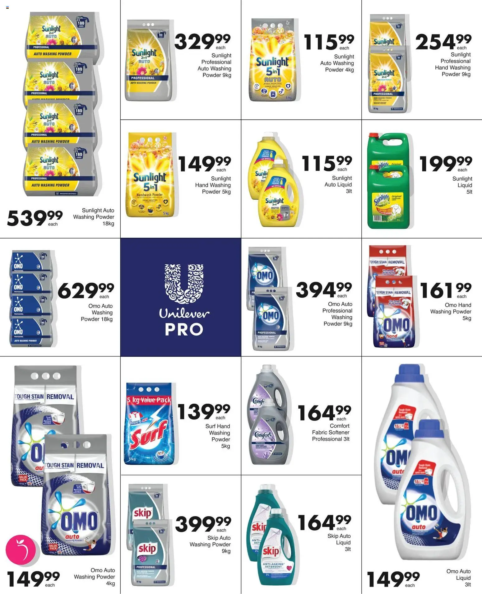 New Save catalogue – valid from 09.02.2026 | Page: 24 | Products: Handwash, Powder, Detergent, Peach