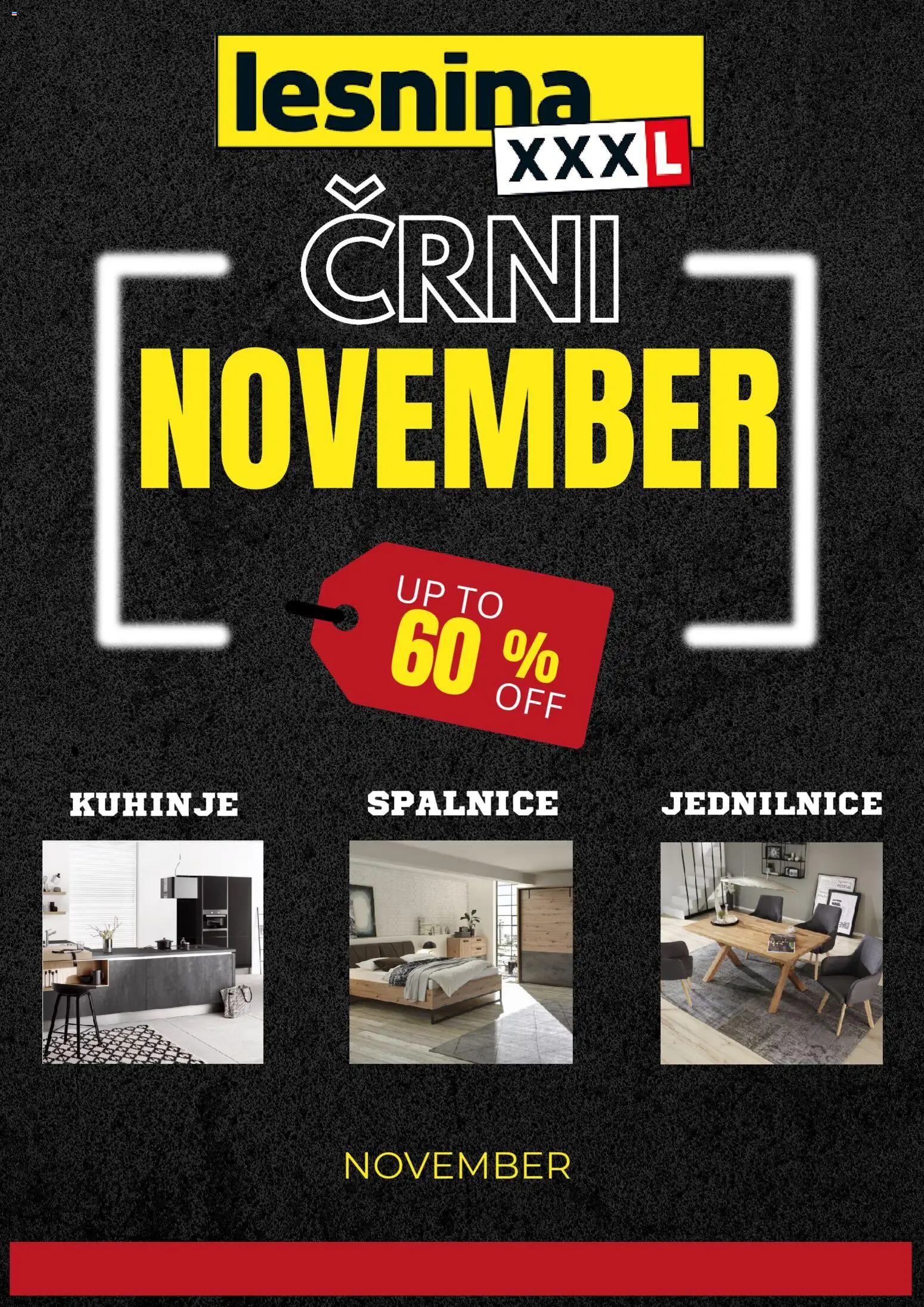 Novi XXXL Lesnina katalog ponudbe – veljaven od 03.11.2025 | Stran: 1