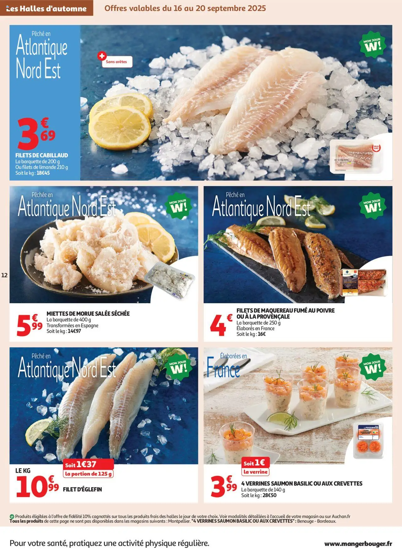  | Page: 12 | Produits: Pêche, Maquereau, Crevettes, Saumon