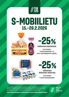 S-market-mainoslehti voimassa 15.02.2026 alkaen