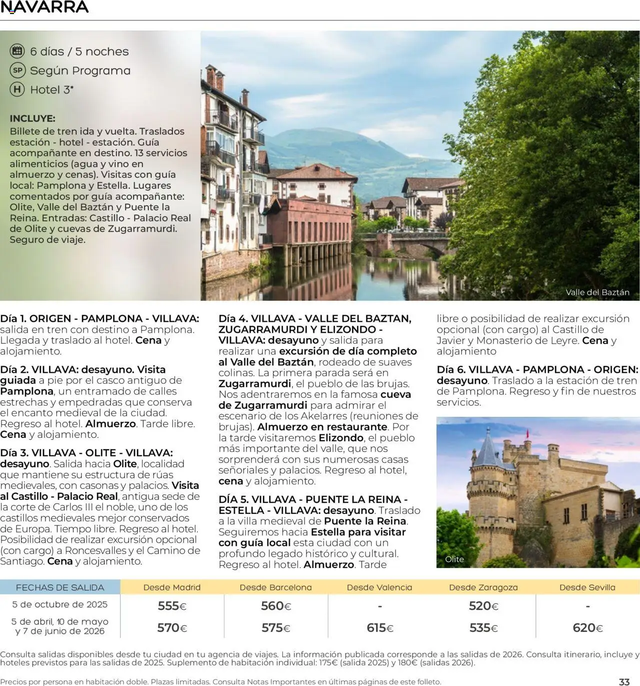 Viajes El Corte Inglés - Club de Vacaciones - Vacaciones Económicas Personalizado │ válido desde el 01.09.2025 | Página: 33 | Productos: Vino