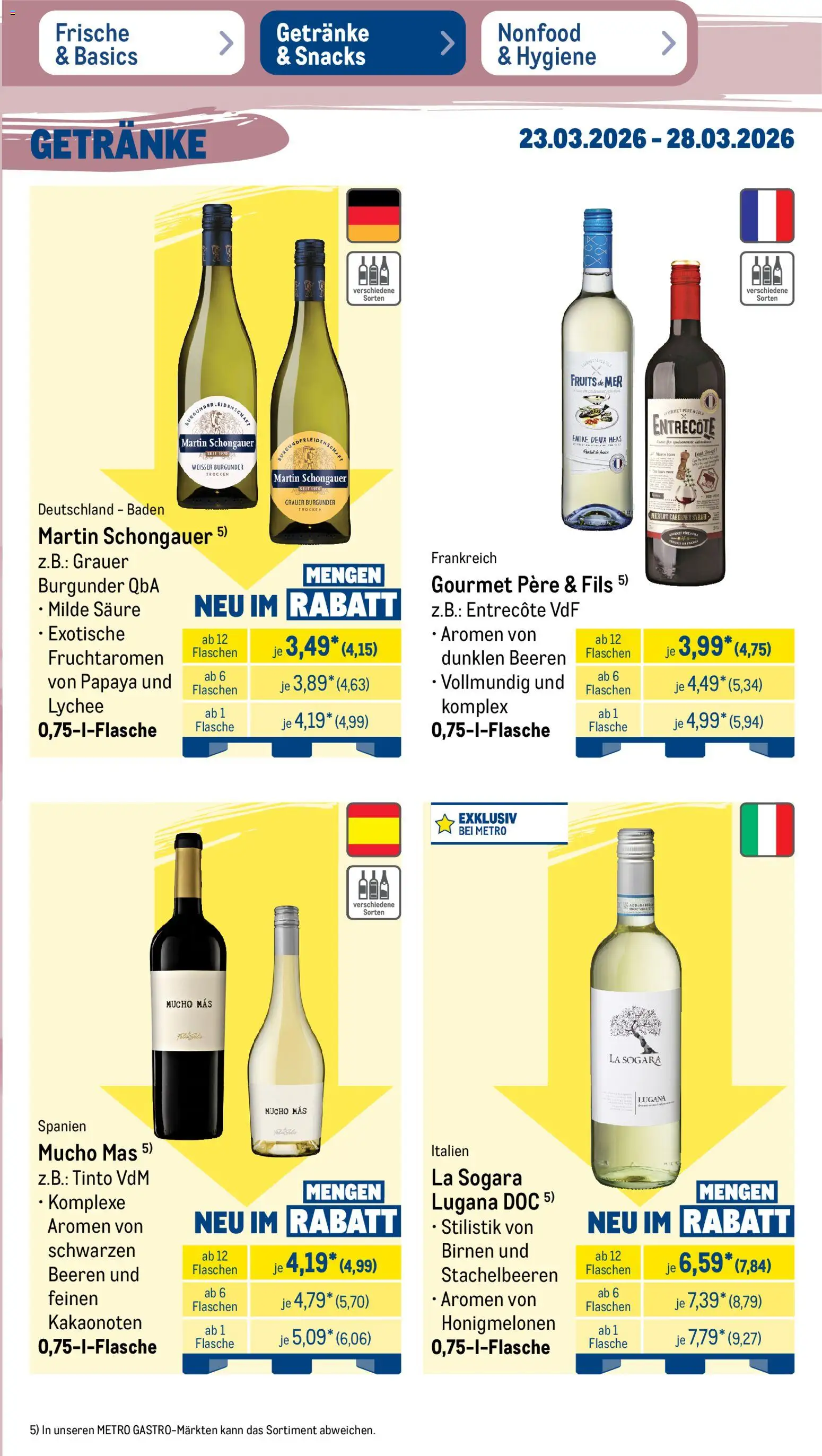 Metro Prospekt 	 – gültig ab 23.03.2026 | Seite: 38