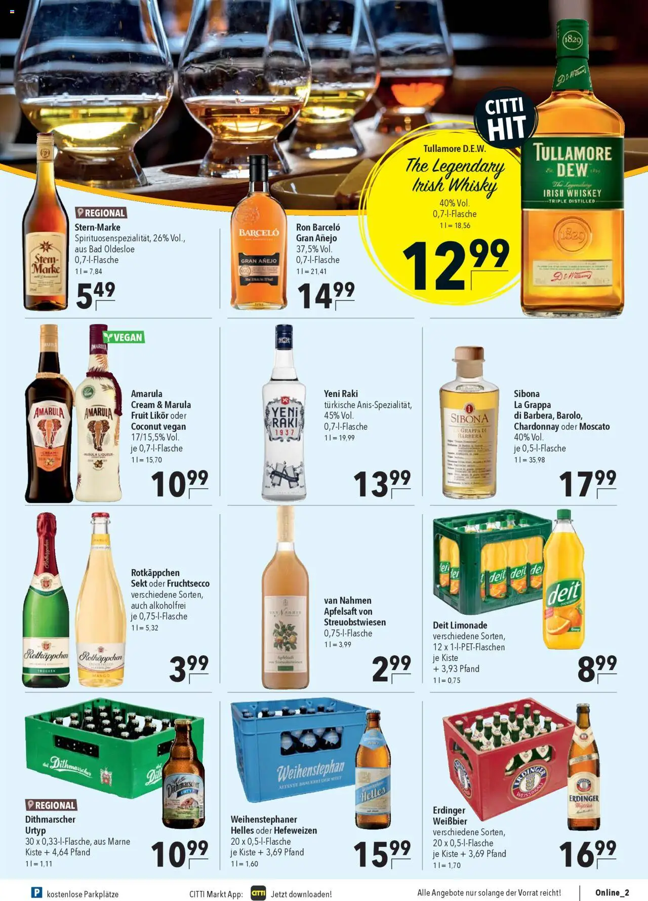 CITTI Markt Prospekt 	 - gültig ab dem 30.07.2025 | Seite: 21 | Produkte: Rotkappchen sekt, Weißbier, Limonade, Rotkäppchen