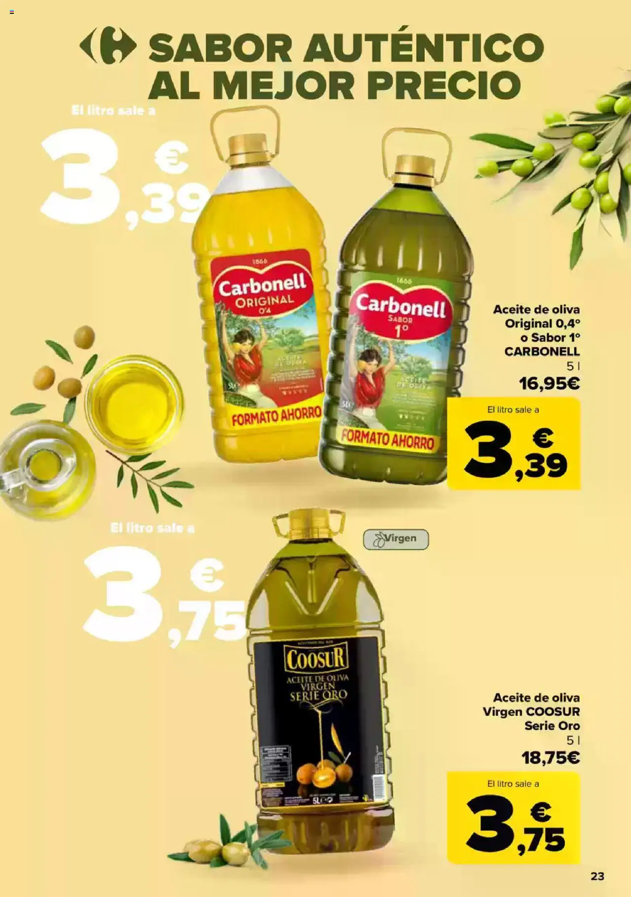 Carrefour folleto │ válido desde el 08.08.2025 | Página: 25 | Productos: Aceite, Aceite de oliva