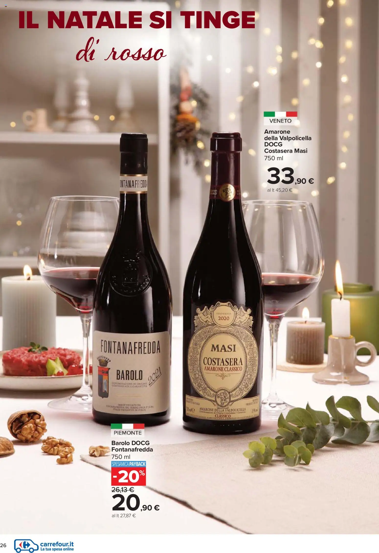 Volantino Carrefour del 27.11.2025 | Pagina: 26