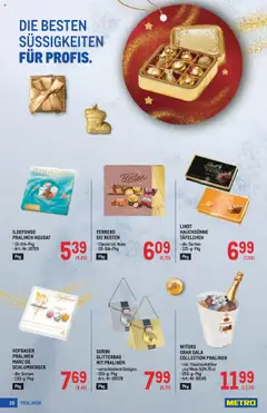 Metro  Deko & Geschenke ab 16.10.2025 gültig | Seite: 20 | Produkte: Süßigkeiten, Wein