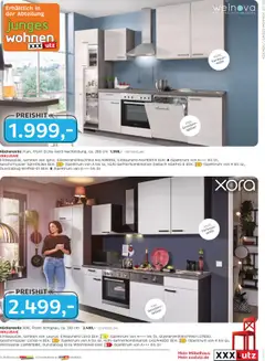XXXL Lutz Nr. 1 bei Küchen ab 05.10.2025 gültig | Seite: 9 | Produkte: Mikrowelle, Küchenzeile, Dunstabzug, Kühlgefrierkombination