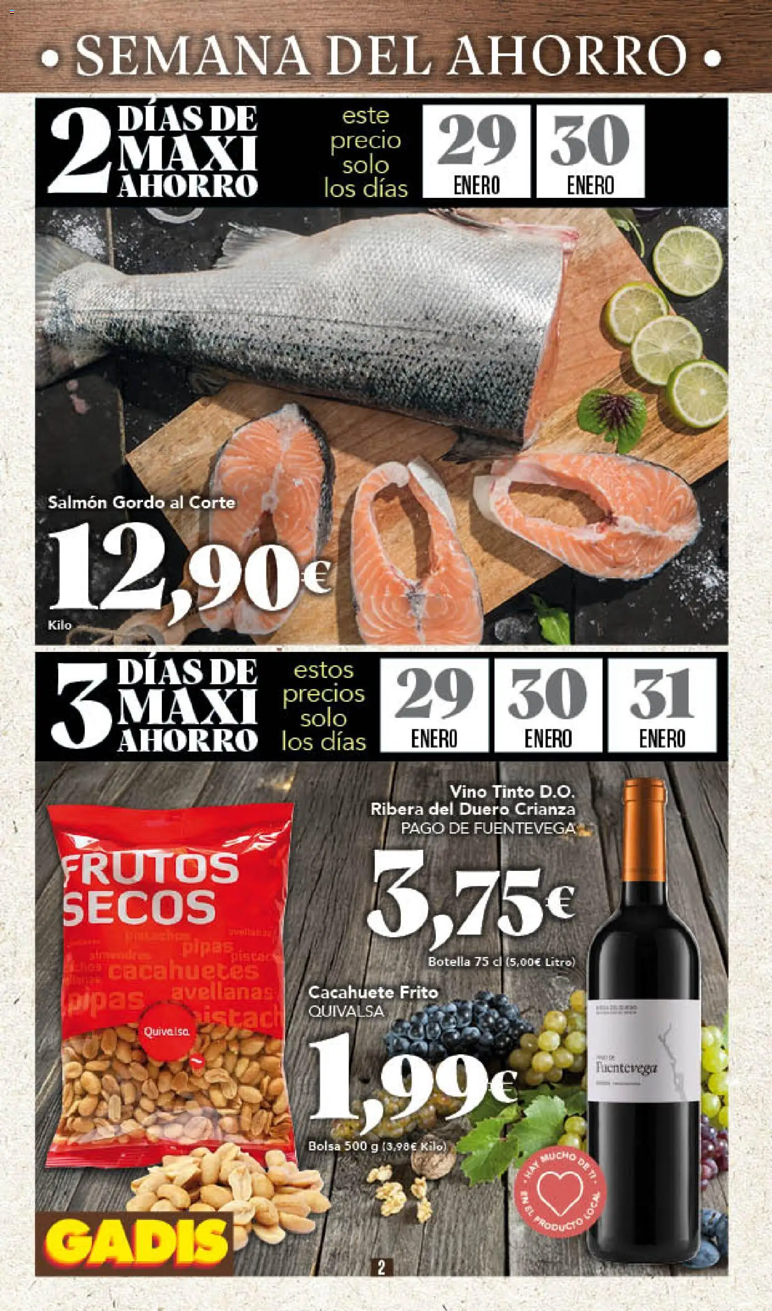 Gadis - folleto │ válido desde el 29.01.2026 | Página: 2 | Productos: Vino, Bolsa