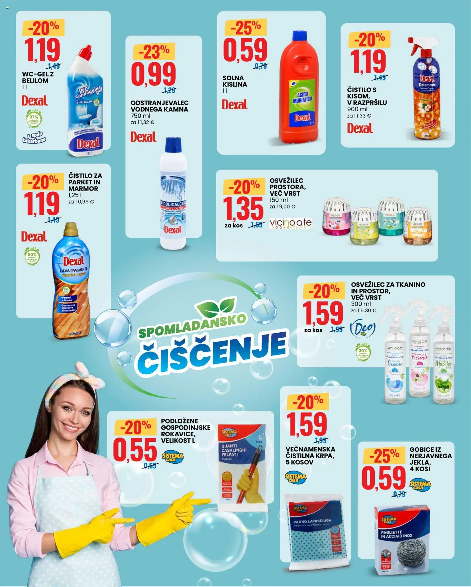 Novi Eurospin katalog ponudbe – veljaven od 26.03.2026 | Stran: 14 | Izdelki: Kos, Gobice