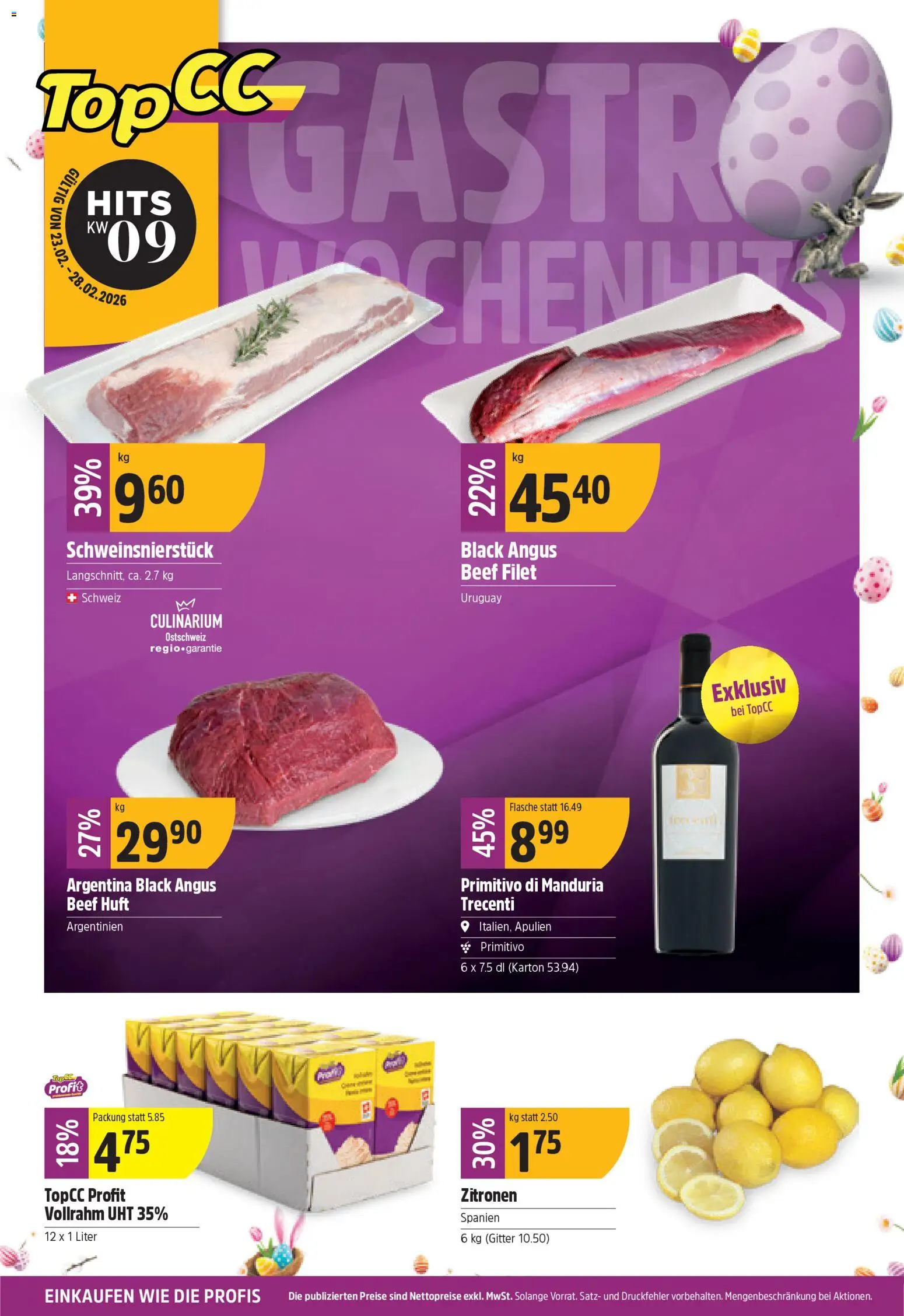 TopCC Aktionen – gültig ab 23.02.2026 | Seite: 1