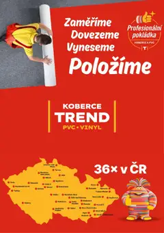Náhled letáku Koberce Trend nabídka od 01.10.2025