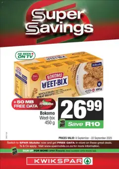 Spar specials catalogue – valid from 08.09.2025