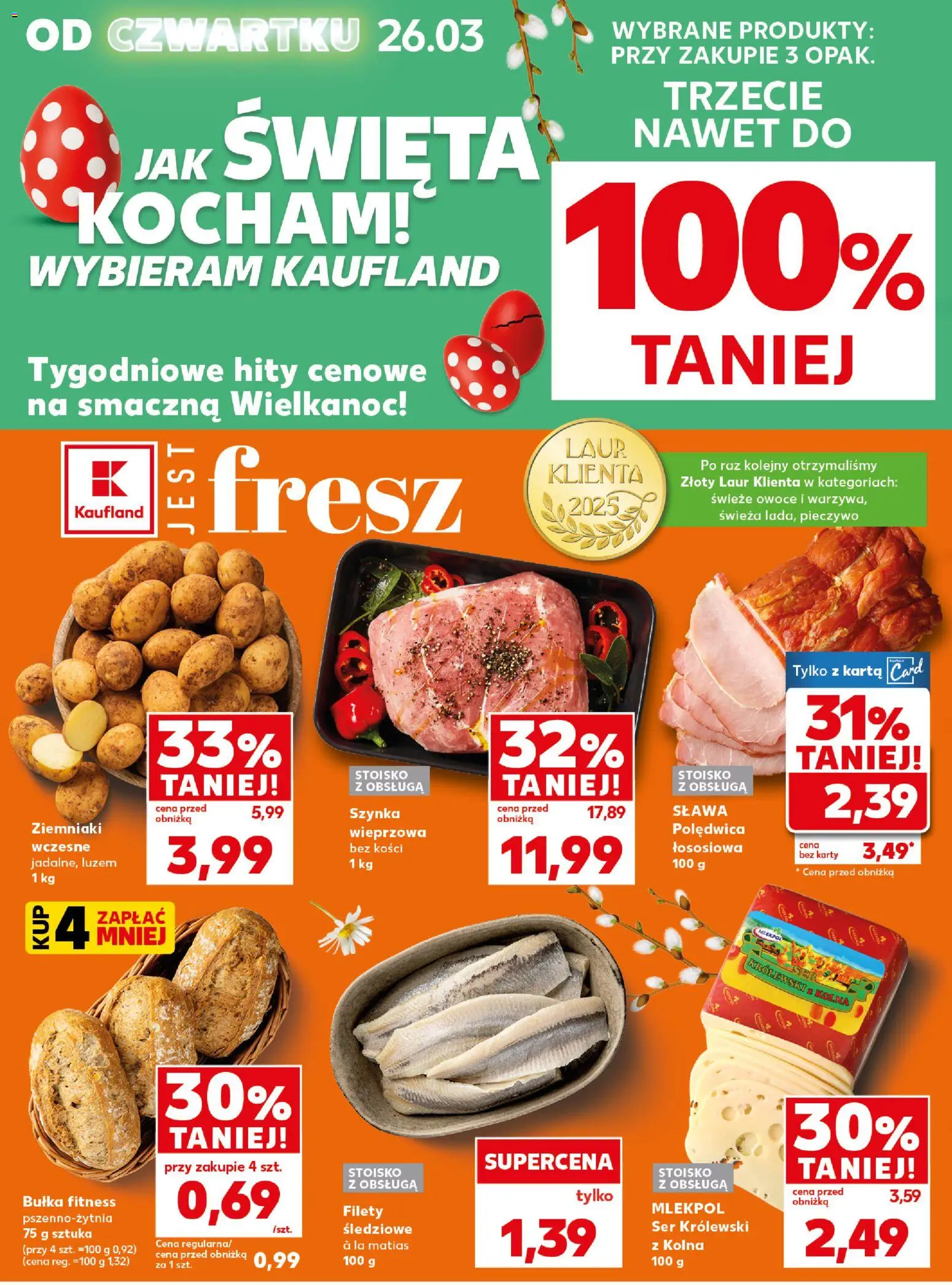 Kaufland Polsko leták - Mocny start od 30.03.2026 | Strana: 8 | Produkty: Karty