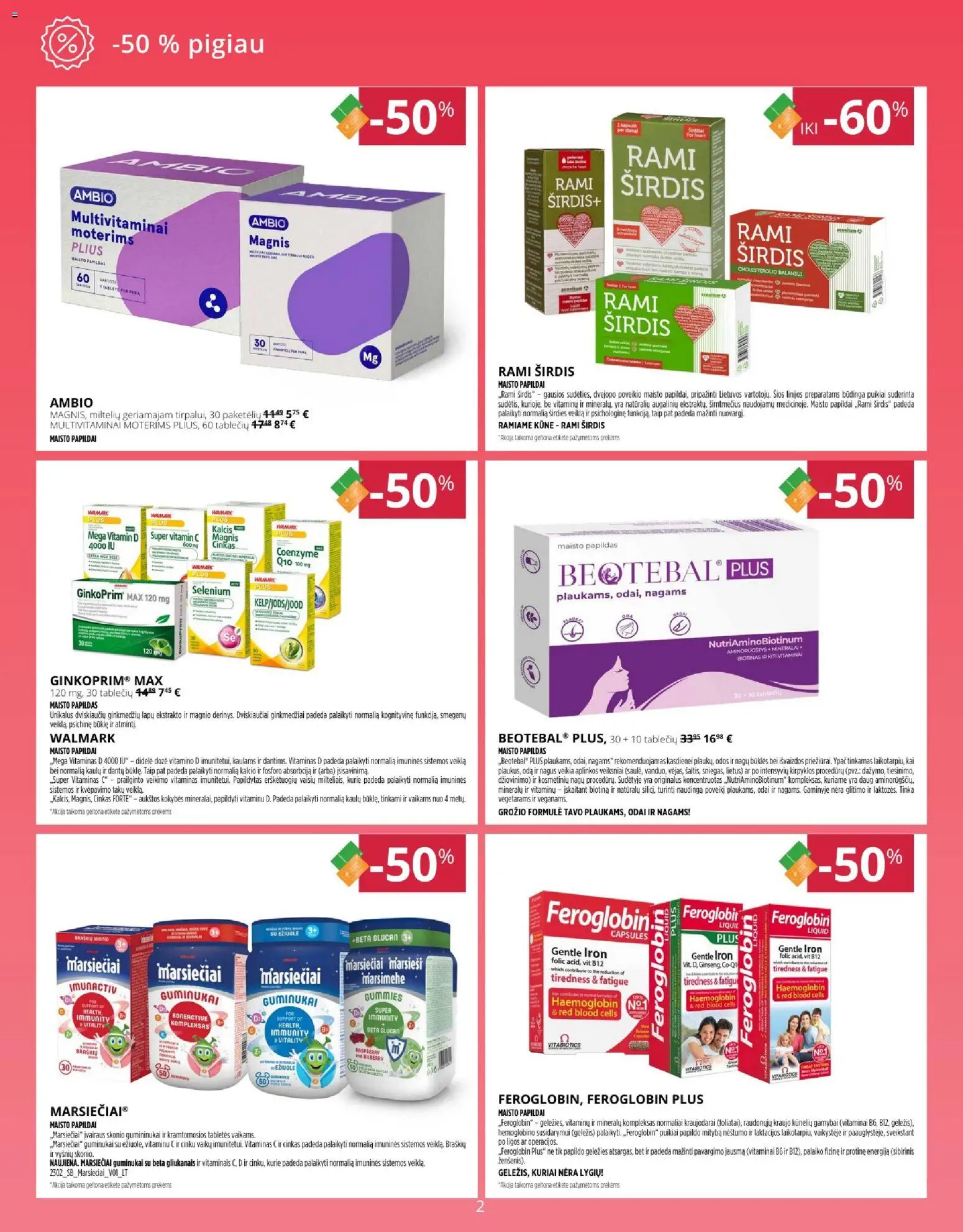 Gintarinė akcijos nuo 01.01.2026 | Puslapis: 2