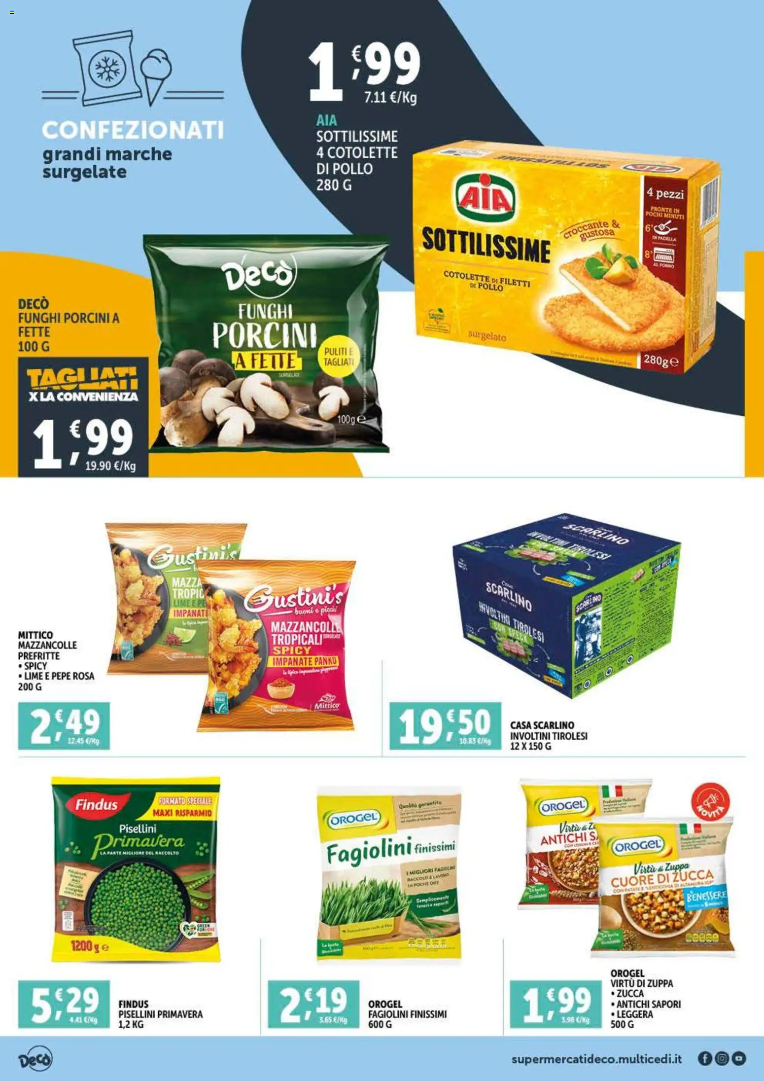 Volantino Decò del 07.11.2025 | Pagina: 6 | Prodotti: Pollo, Lime, Padella, Fagiolini