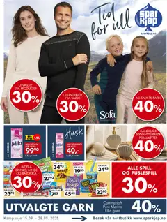 Forhåndsvisning av Spar Kjøp kundeavis gyldig fra 15.09.2025