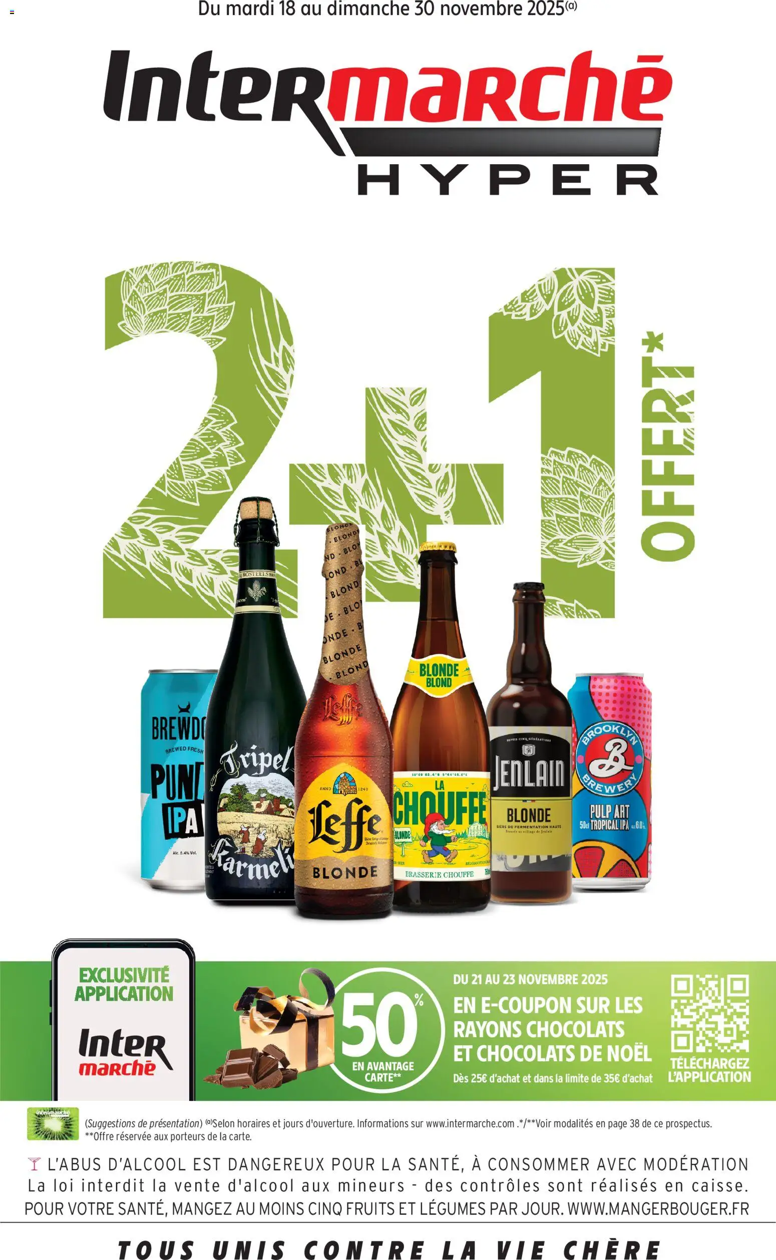 {H1} | Page: 1 | Produits: Chocolats de noël, Bière