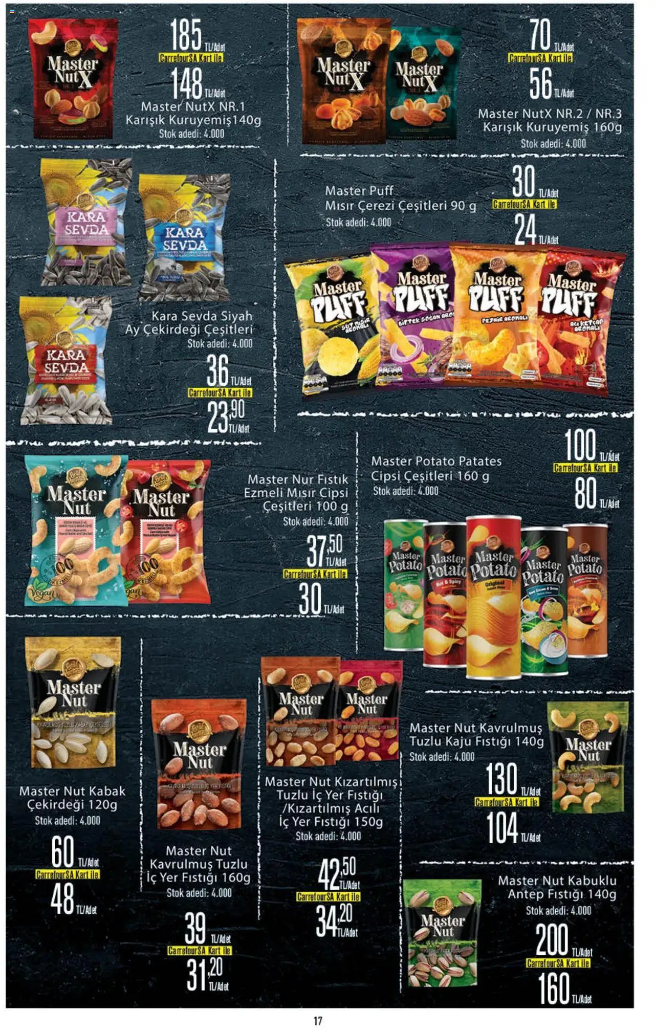CarrefourSA Katalog - 01.08.2025 tarihinden itibaren geçerlidir | Sayfa: 17 | Ürünler: Kabak, Peynir, Patates, Chaussures de ski