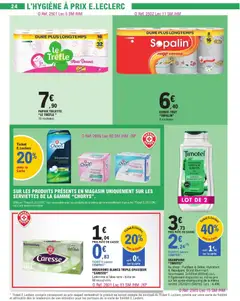 E.Leclerc - Prévisualisation de SHAMPOOING PURIFIANT & DETOX, 2x300ml (600ml) valide à partir de 24.03.2026 | Page: 24