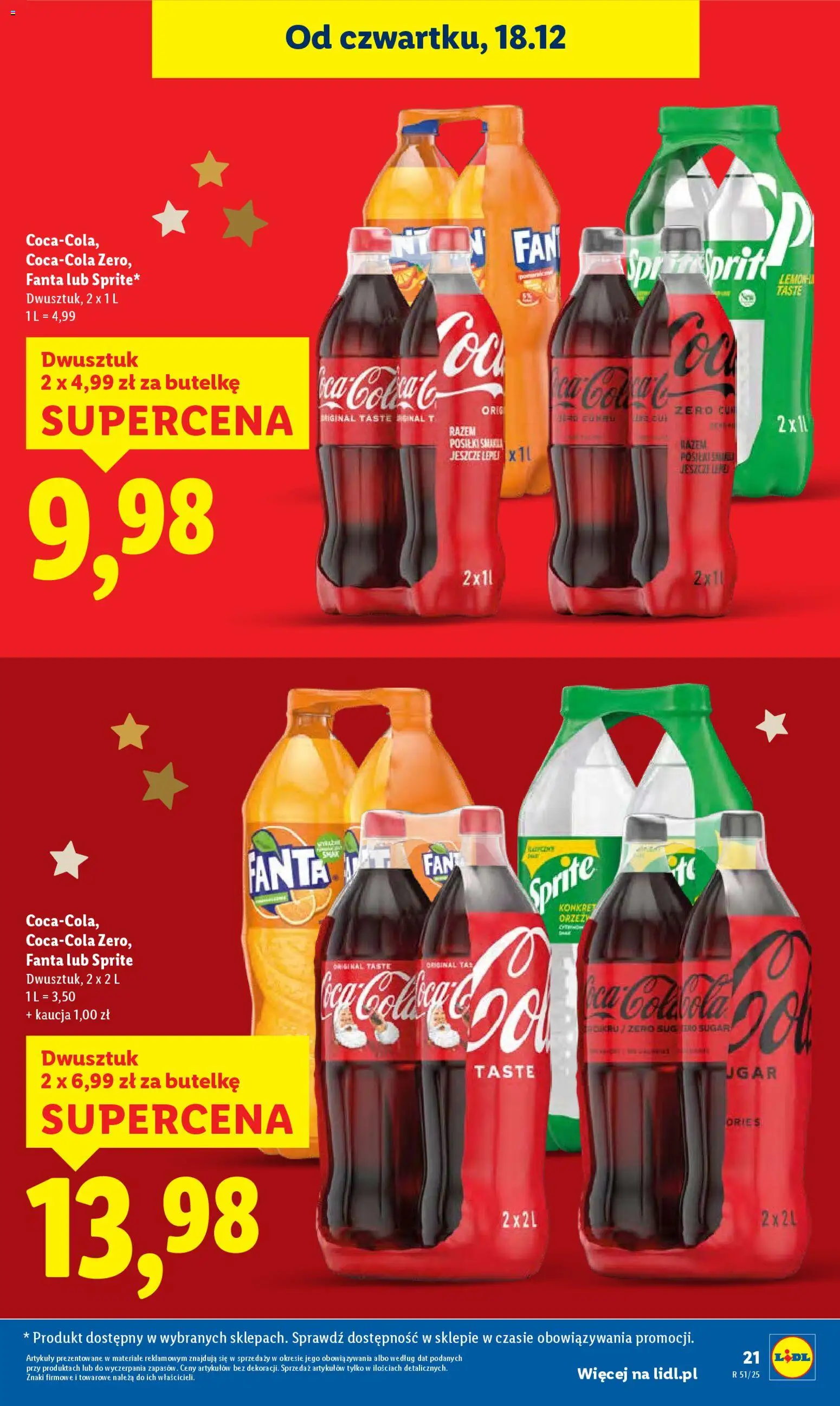 Lidl Gazetka od 18.12.2025 | Strona: 21 | Produkty: Sprite