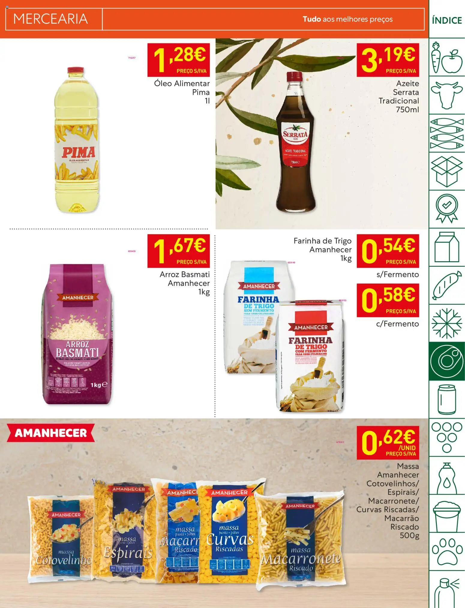 Recheio folheto │ válido de 06.01.2026 | Página: 21 | Produtos: Arroz basmati, Óleo, Arroz, Massa