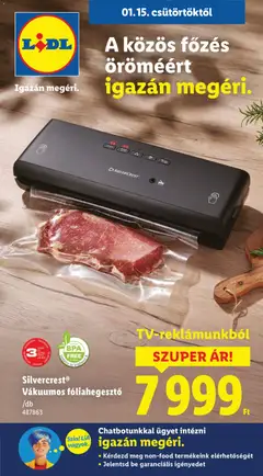 Lidl - Nonfood kínálatunk - amely érvényes a következő dátumtól: 15.01.2026