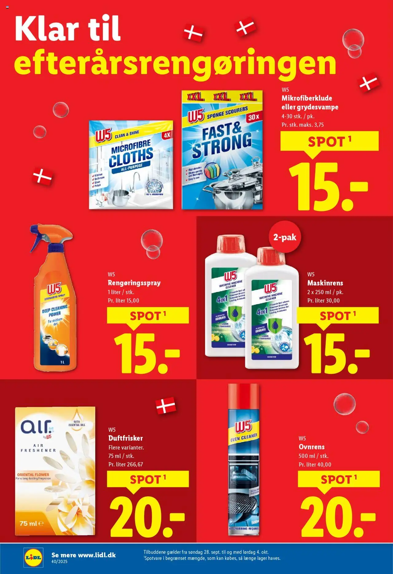 Lidl tilbudsavis – gyldig fra 28.09.2025 | Side: 10 | Produkter: Søm, Bad