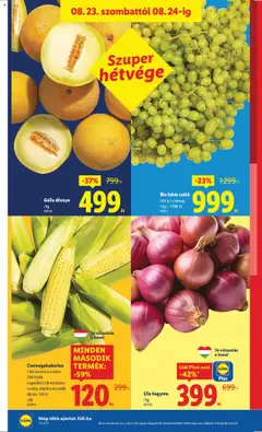 Lidl akciós ujság - amely érvényes a következő dátumtól: 21.08.2025 | Oldal: 44
