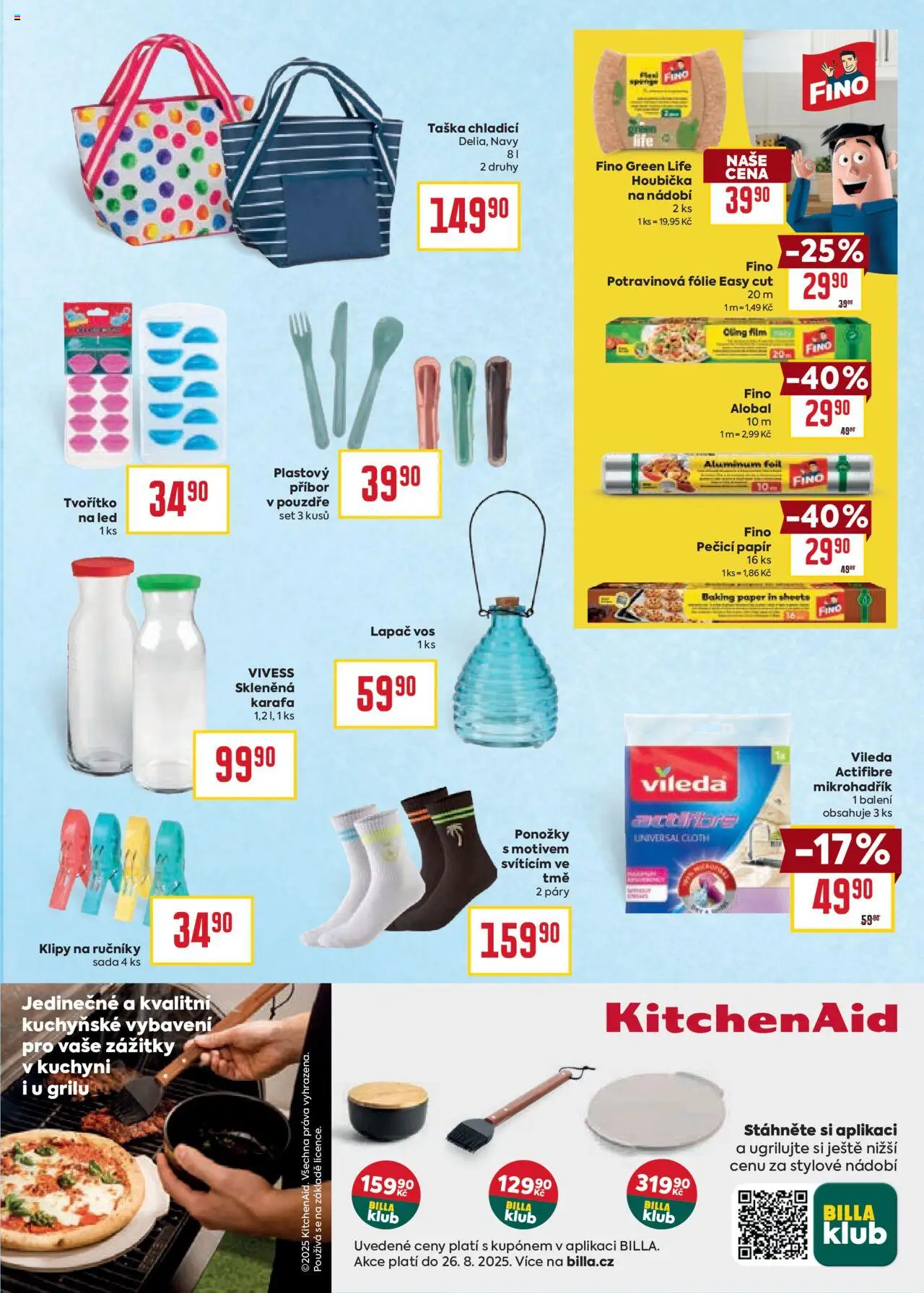 Billa katalog - Léto od 11.06.2025 | Strana: 31 | Produkty: KitchenAid, Ručníky, Tvořítko, LED