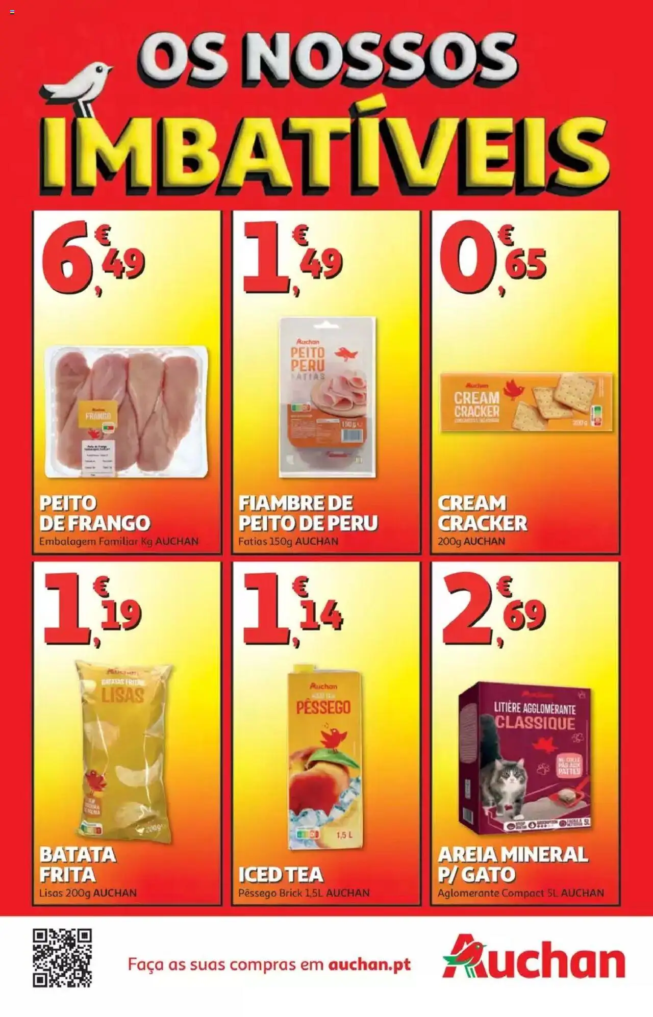 Auchan - Folheto Viagem e Praia │ válido de 02.06.2025 | Página: 44 | Produtos: Peito de frango, Peito de peru, Frango, Peru