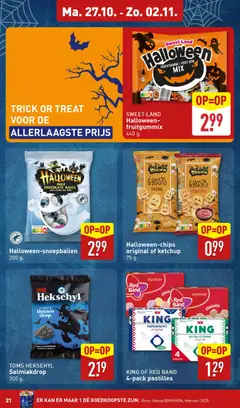 Aldi - Folder week 44 - Voorbeeld van een folder van Aldi, geldig van 27.10.2025 | Pagina: 21