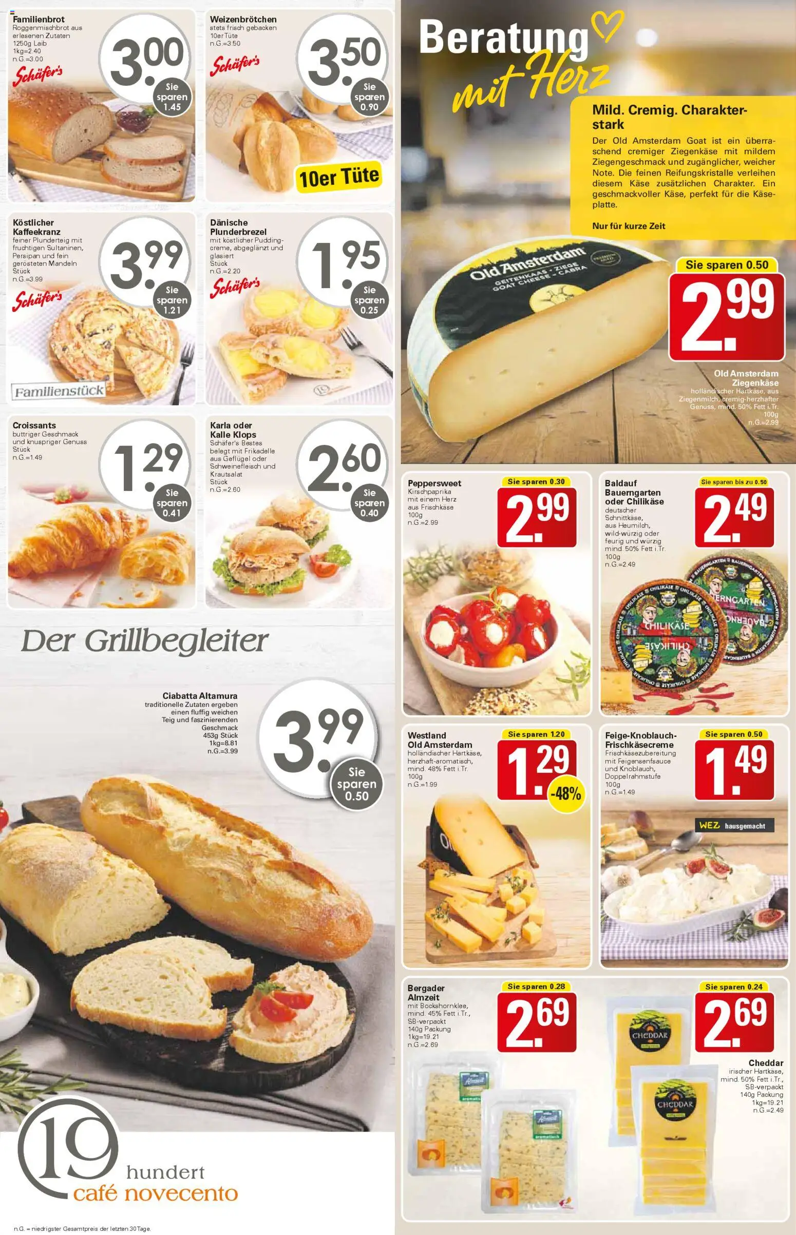WEZ Prospekt 	 – gültig ab 20.04.2026 | Seite: 6 | Produkte: Käse, Ziegenkäse, Mandeln, Schweinefleisch