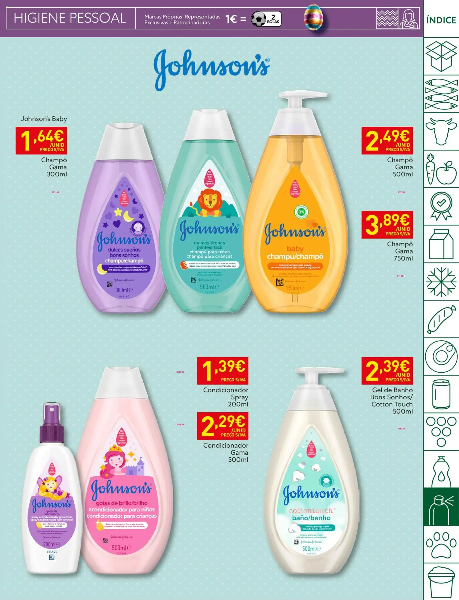 Recheio folheto │ válido de 31.03.2026 | Página: 51 | Produtos: Condicionador, Gel de banho, Banho