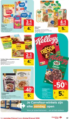 Carrefour market folder week 3 - Voorbeeld van een folder van Carrefour market, geldig van 14.01.2026 | Pagina: 17