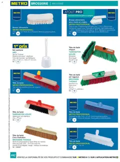 METRO - Prévisualisation de METRO - #CHR Équipement valide à partir de 01.01.2025 | Page: 442 | Produits: Brosse, Balai