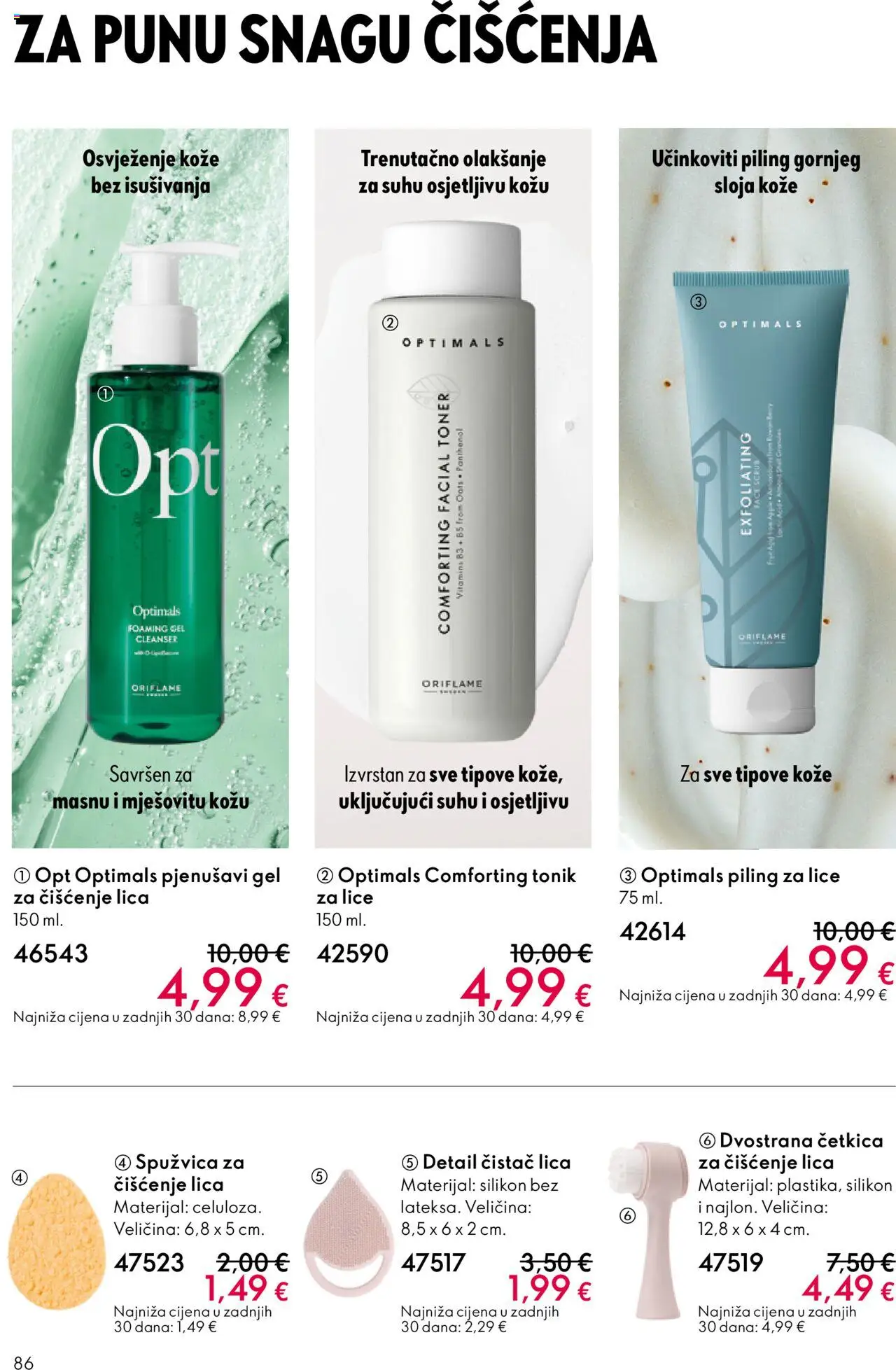 Oriflame katalog | vrijedi od 08.10.2025 | Stranica: 86 | Proizvodi: Piling, Toner