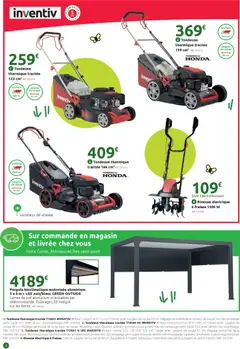 Mr. Bricolage - Prévisualisation de Mr. Bricolage catalogue valide à partir de 04.03.2026 | Page: 2 | Produits: Tondeuse, Pergola, Fraises