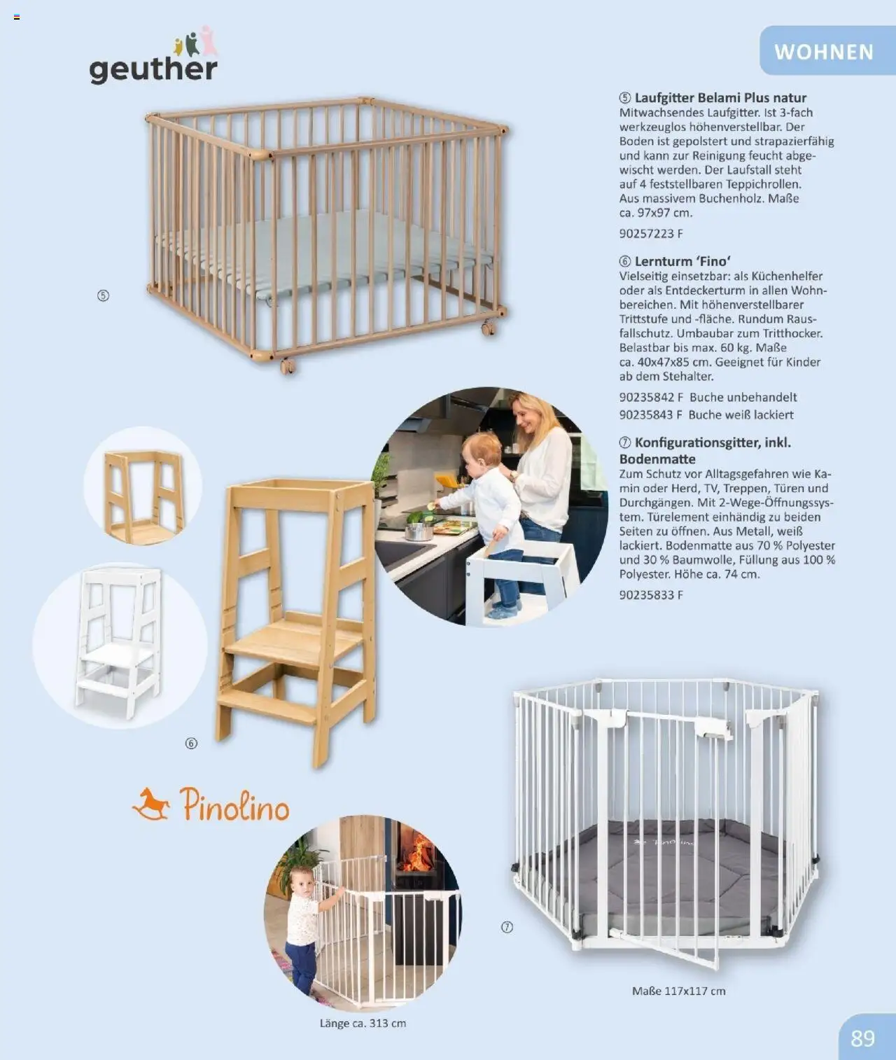 Vedes - Babykatalog - gültig ab dem 01.07.2025 | Seite: 89 | Produkte: Laufgitter