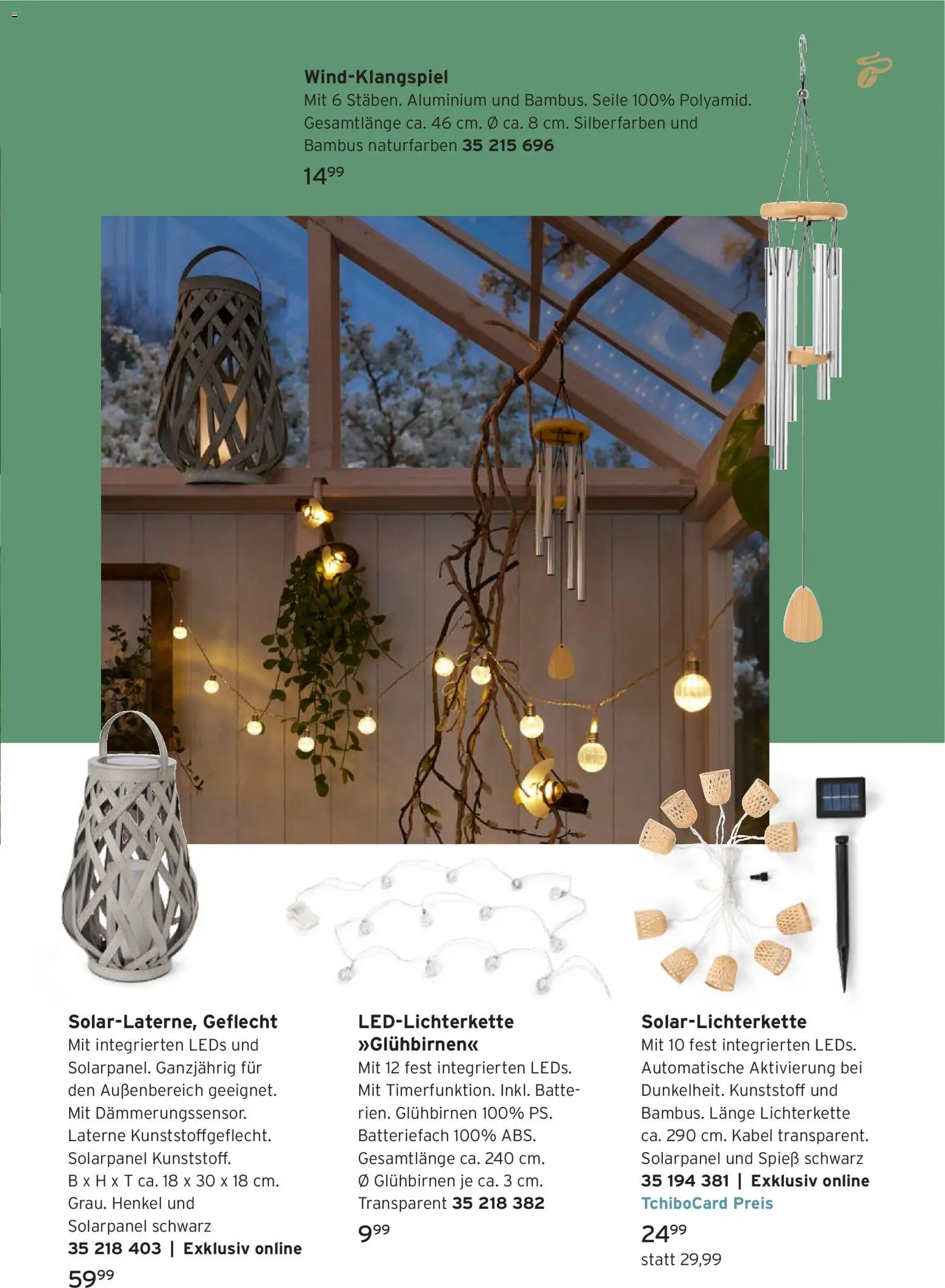 Prospekt Tchibo Glück wächst im Grünen – gültig ab 08.04.2026 | Seite: 17