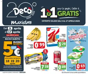 Anteprima del volantino Decò volantino MaxiStore Casamassima  valido a partire dal 09.04.2026