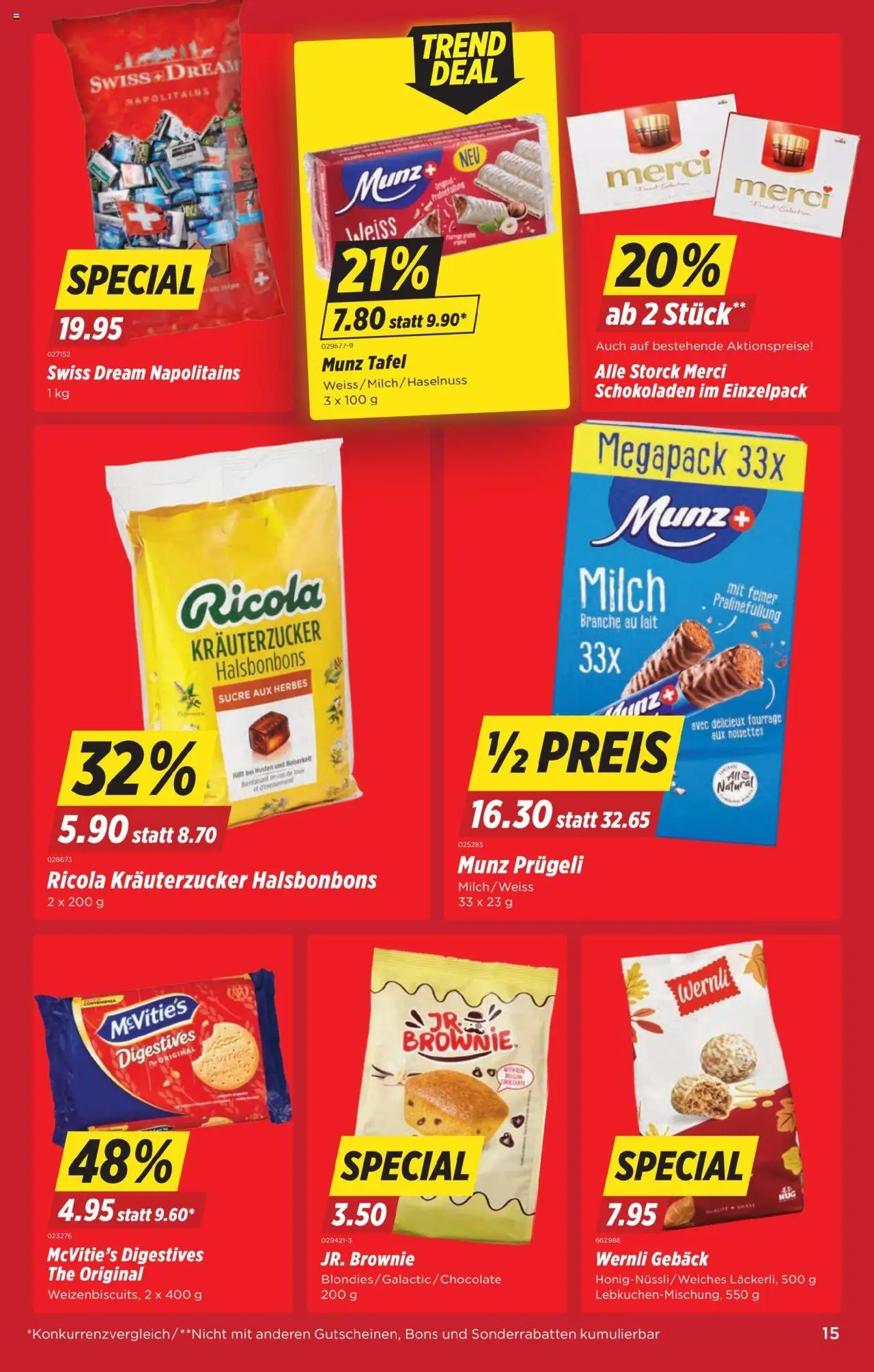 Denner Aktionen – gültig ab 09.09.2025 | Seite: 15 | Produkte: Milch