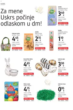 DM - Katalog - Pregled kataloga iz trgovine DM, vrijedi od 01.03.2026 | Stranica: 14 | Proizvodi: Keksi, Jogurt, Šalica, Torba