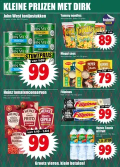 Dirk folder week 49 - Voorbeeld van een folder van Dirk, geldig van 03.12.2025 | Pagina: 18 | Producten: Beker, Pot, Tonijn, Peper