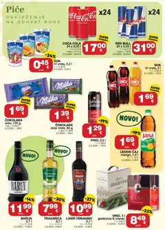 Katalog Stanić Diskont - Pregled kataloga iz trgovine Stanić Diskont, vrijedi od 01.04.2026 | Stranica: 11 | Proizvodi: Čokolada, Čaj, Liker, Teranino